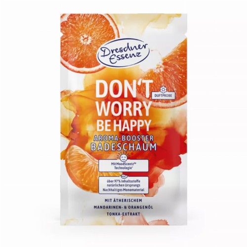NIE MARTW SIE, BĄDŹ SZCZĘŚLIWY! - aromatyczna pianka do kąpieli 80g - DRESDNER ESSENZ