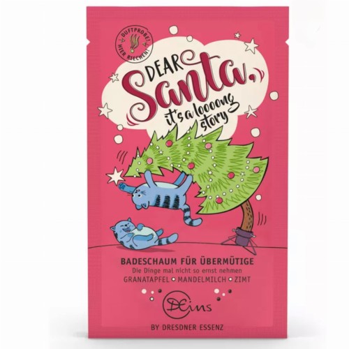 DROGI MIKOŁAJU TO DŁUGA HISTORIA pianka do kąpieli 60g - DRESDNER ESSENZ