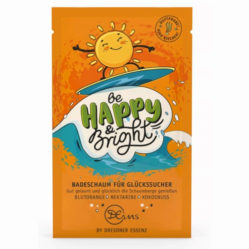 BE HAPPY & BRIGHT - pianka do kąpieli 60g - DRESDNER ESSENZ