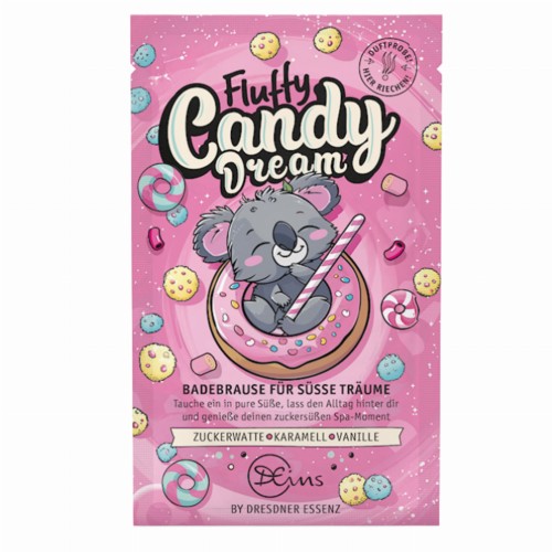 FLUFFY CANDY DREAM - cukierkowa pianka do kąpieli 60g - DEins - DRESDNER ESSENZ