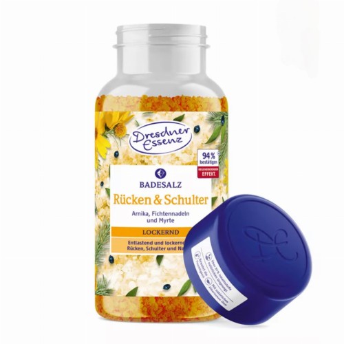 PRE-ORDER - PLECY & RAMIONA - sól do kąpieli z solą EPSOM 600g - DRESDNER ESSENZ