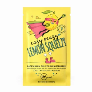 EASY PEASY LEMON SQUEEZY - Pianka do kąpieli dla miłośników cytryny 60g  - DRESDNER ESSENZ