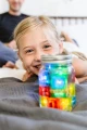 Glo Pals, Kostki sensoryczne świecące w wodzie Party Pal - zabawka kąpielowa, wielokolorowa