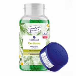 DE- STRESS - sól do kąpieli z solą EPSOM 600G - DRESDNER ESSENZ