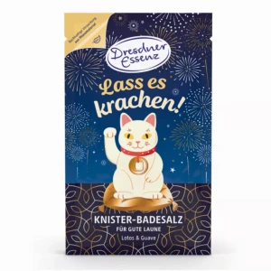 NA SZCZĘŚCIE! - STRZELAJĄCA sól do kąpieli 60g - DRESDNER ESSENZ 