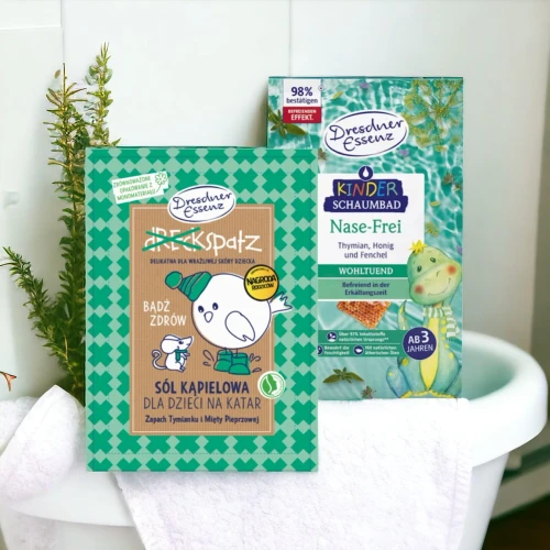 BATHING BOX - NA DOBRY POCZĄTEK - Zestaw wspomagający dzieci przy katarze i przeziębieniu