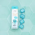 NOWY Glo Pals, Kostki sensoryczne świecące w wodzie Blair - zabawka kąpielowa, kolor turkusowy