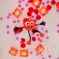 NOWY Glo Pals, Postać do kąpieli Sammy - zestaw z dwiema kostkami sensorycznymi świecącymi w wodzie