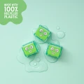 NOWY Glo Pals, Kostki sensoryczne świecące w wodzie Pippa - zabawka kąpielowa, kolor zielony