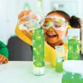 NOWY Glo Pals, Kostki sensoryczne świecące w wodzie Pippa - zabawka kąpielowa, kolor zielony