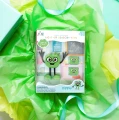 NOWY Glo Pals, Postać do kąpieli Pippa - zestaw z dwiema kostkami sensorycznymi świecącymi w wodzie
