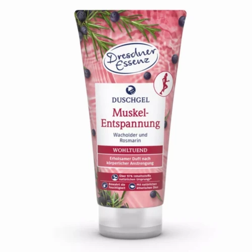 RELAKSACJA MIĘŚNI żel pod prysznic 200ml - DRESDNER ESSENZ