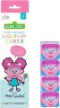 ABBY GLO PALS, 4 KOSTKI sensoryczne świecące w wodzie - ULICA SEZAMKOWA - zabawka kąpielowa