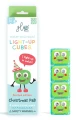 4 KOSTKI sensoryczne CHRISTMAS PALL, GLO PALS - edycja świąteczna - zabawka kąpielowa, kolor zielony (