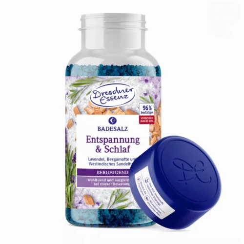 PRE-ORDER - RELAKS & SEN - sól do kąpieli z solą EPSOM 600G - DRESDNER ESSENZ