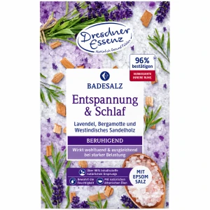 RELAKS & SEN - sól do kąpieli z solą EPSOM 60g - DRESDNER ESSENZ