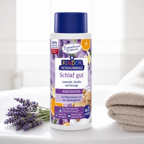 ŚPIJ DOBRZE - płyn do kąpieli dla dzieci 300ml - DRESDNER ESSENZ