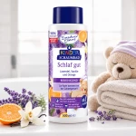 NOWOŚĆ NOWA POJEMNOŚĆ PAKIET 54x500ml ŚPIJ DOBRZE - płyn do kąpieli dla dzieci 500ml - DRESDNER ESSENZ 